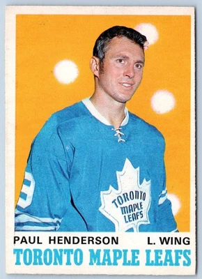 PAUL HENDERSON 1970-71 O-PEE-CHEE 70-71 #217 NRMINT+                  85662 - Image 1 of 2