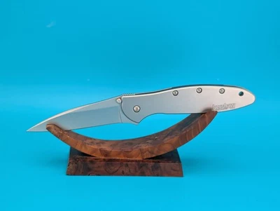 Kershaw Leek 1660, Plain Edge, Speed Safe Assisted Open Folding Pocket Knife!!! - Image 1 of 4