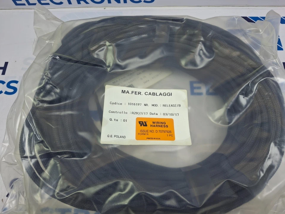 MA.FER.CABLAGGI R2937/17 GE WIRING HARNAIS 1016197 - Photo 1/3