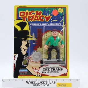 Figura de 5" The Tramp Coppers & Gangsters Dick Tracy 1990 Playmates NUEVO SELLADO - Imagen 1 de 2