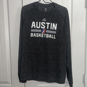 Adidas NBA G League Austin Spurs Basketball Langarm Herren L Climalite Athletic - Bild 1 von 7