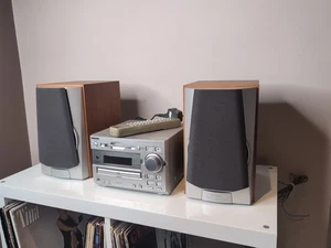 Sony DHC-MD313 Mini HiFi Component System cd/md with Speakers Remote Tested READ - Picture 1 of 24