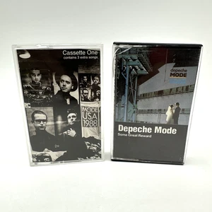 Depeche Mode Cassette Lot 2 Tested Some Great Reward 1984 + 101 Live 1988 - Picture 1 of 22