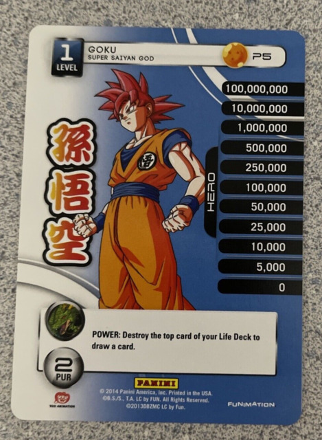 Goku - Energy Gatherer (High Tech Foil) - Panini: Set 1 - Dragon Ball Z TCG