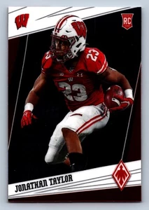 Jonathan Taylor Wisconsin Badgers 2020 Chronicles Phoenix Rookie RC Football #10 - Foto 1 di 2