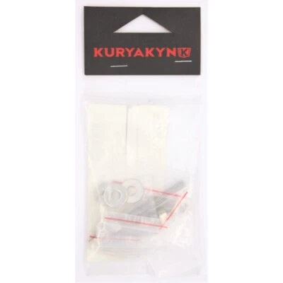 Kuryakyn Windshield Spikes 14-UP Batwing (Chrome) Part Number - 5713 - Image 1 of 3