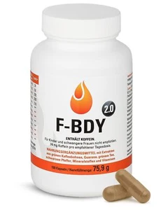 F-BDY 2.0 – Kapseln für einen normalen Stoffwechsel mit Pflanzenstoffen und V... - Bild 1 von 5