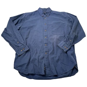 Cambridge Classics Shirt Men Medium Long Sleeve Cotton Button-Up Y2K - Picture 1 of 6