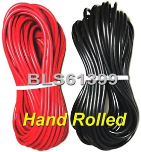 50ft Each Red & Black 18 Gauge Power Wires Car Auto Primary Wire Cable Wiring - Picture 1 of 9
