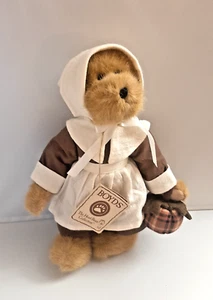 Peluche orso ragazzo Sarah Harvestbeary pellegrino orso del Ringraziamento - Foto 1 di 7