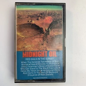 Midnight Oil Red Sails in The Sunset (Cassette) - Picture 1 of 2