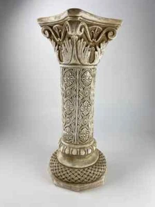 "Pedestal decorativo de columna árabe de 22" - Imagen 1 de 6