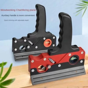 Chamfer Plane with Backer Woodworking Hand Planer Edge Chamfering Trimming Tools - Picture 1 of 16