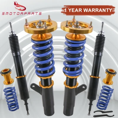 4PCS Coilovers Shocks For BMW 3-Series 325i 328i 335i E90 E91 E92 RWD Adj Height - Image 1 of 4