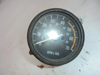 1987-1990 JEEP YJ WRANGLER 6CLY TACHOMETER 4500 RPM REDLINE - Image 1 of 3