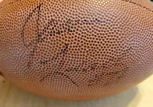 Wilson Soft Grip Autograph Football by Former Cowboys CB #28 Jourdan Lewis - Picture 1 of 5