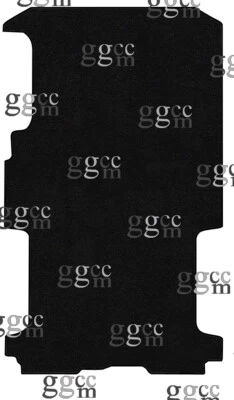 SE ADAPTA A RENAULT TRAFFIC FURGONETAS SWB 2014-FECHA ALFOMBRA NEGRA A MEDIDA PISO TAPETE 1 PIEZA Foto 1 de 3