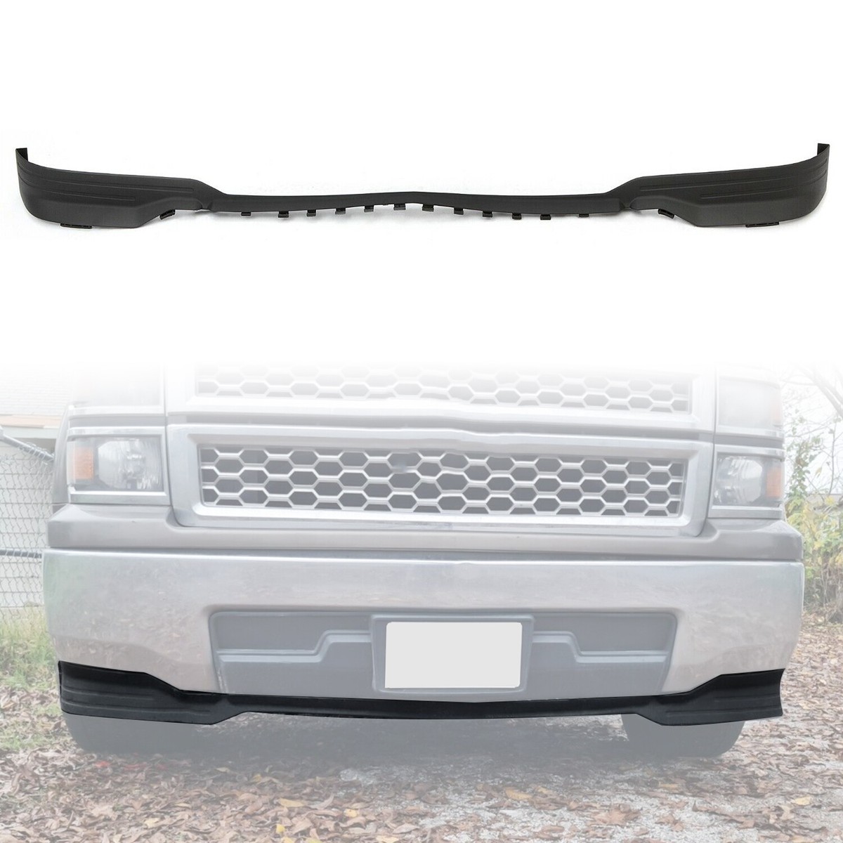 1997 Silverado Accessories ONKER Front Bumper Air Dam Lower Valance W/o ...