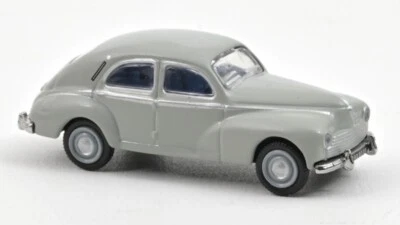 MODELLINO AUTO STATICO NOREV PEUGEOT 203 1955 GRIGIO MODELLISMO SCALA 1:87 - Immagine 1 di 2