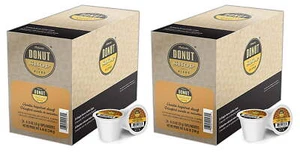 Authentic Donut Shop Blend Flavored Coffee Pods, Vanilla Hazelnut Decaf Coffee - Picture 1 of 5