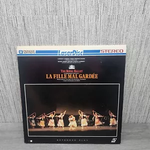 THE ROYAL BALLET LA FILLE MAL GARDEE Opera Movie on 12" Video Laserdisc - Imagen 1 de 2