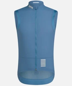 Rapha PRO TEAM LIGHTWEIGHT Gilet Dusted Blue/white BNWT Size M - Picture 1 of 9
