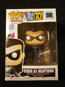 Funko Pop! TV Teen Titans Go! Robin As Nightwing #580 - Picture 1 of 5