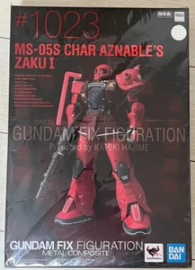 Figura BANDAI GUNDAM FIX FIGURATION METAL COMPUESTO MS-05S CHAR AZNABLE'S ZAKU I - Imagen 1 de 2