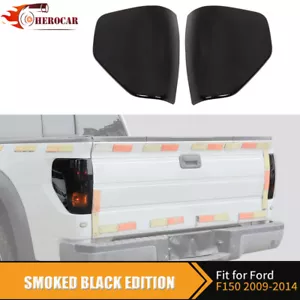2x Smoked Black Tail Light Lamp Covers For Ford F150 Raptor 2009-14 Accessories - Picture 1 of 8