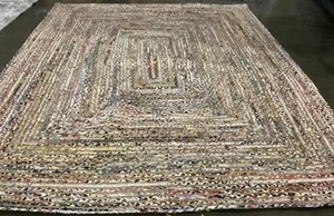 BEIG / MULTI 8'-0" x 10'-0" Broken Thread Rug Reduced Price 1172676701 CAP202B-8 - Picture 1 of 4