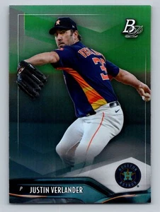 2021 Bowman Platinum #81 Justin Verlander NM/Mt - Picture 1 of 2