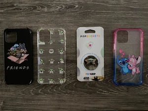 iPhone 12 Accessories - 3 Cases 1 Popsocket - Picture 1 of 3