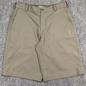 Nike Golf Tour Performance Shorts Dri-Fit Size 30 Olive Green Stripes - Picture 1 of 10