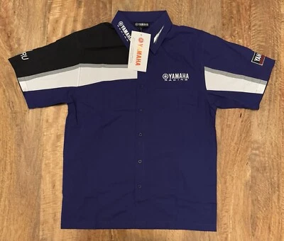 Yamaha Racing Motorcycle Team Polo Shirt Men’s Small BNWT - Image 1 of 4