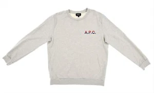 A.P.C. 280560 Grey VPC Sweatshirt Men's, Size Large - Picture 1 of 2