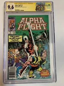 Alpha Flight (1984) # 17 (CGC 9.6 WP SS) Canadian CPV | Wolverine Remark Austin - Picture 1 of 4