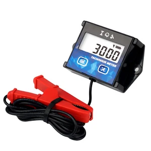 Backlight Hour Meter,Digital Tachometer, Maintenance Reminder for Motorcycle - Picture 1 of 9