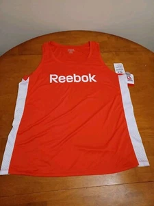 Reebok Womens Basketball Active Sports Red Tank Top XXL / 2XL NEW - Picture 1 of 4