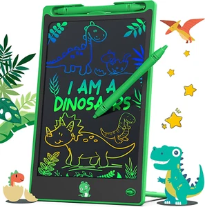 Kids Writing Tablet,  8.8 Inch Doodle Board for Toddlers, Dinosaur Toys for 3 4  - Picture 1 of 8