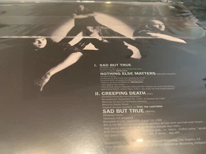 Vinyl, Metallica Maxi, aus Deluxe Box, Black Album, Sad but true, rar, neu !! - Bild 1 von 3