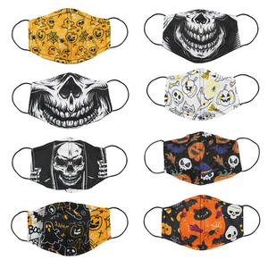 2Pcs Face Mask Washable Reusable Double Layer Shield Cover Masks Kid Adult Mouth - Picture 1 of 10