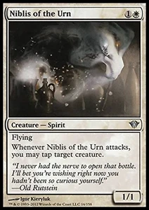 MTG 2012 NIBLIS OF THE URN - SPIRIT CREATURE - Magic Gathering card UNCOMMON - Picture 1 of 2
