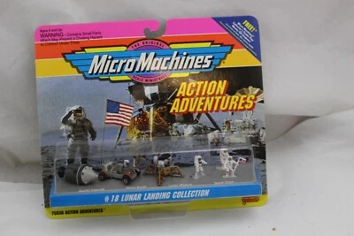 NOC Vtg 1993 Galoob Micro Machines #18 Lunar Landing Collection - Image 1 of 4