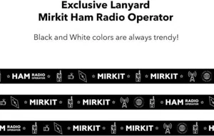 Lanyard Mirkit HAM Radio Operator Neck Strap - Zdjęcie 1 z 2