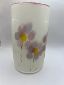 BEAUTIFUL! Hand Blown Art Glass Vase - Signed Kari Russell-Pool & Marc Petrovic - Picture 1 of 6