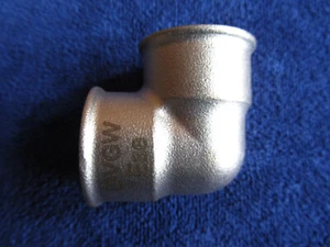 Viega 1/2" pollici arco angolo 90° IG/IG colata rossa (l'ottone migliore) tipo 3090 - Foto 1 di 2