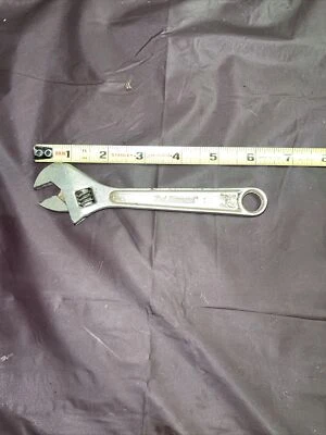 DIAMANTE ROJO - LLAVE AJUSTABLE VINTAGE 6” - Hecha en EE. UU. Foto 1 de 4