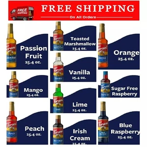 Torani Flavoring Syrup Drink Mix Handcrafted Soda Flavoring 24.5 / 25.4 Fl Oz - Picture 1 of 49