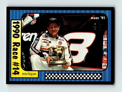 Maxx '91 Dale Earnhardt #14 NASCAR Racing Card Michigan - Image 1 of 2