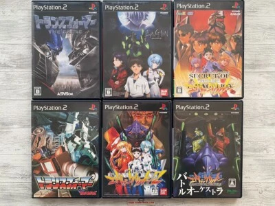 SONY PS2 Transformers & Neon Genesis Evangelion series from Japan - Image 1 of 4